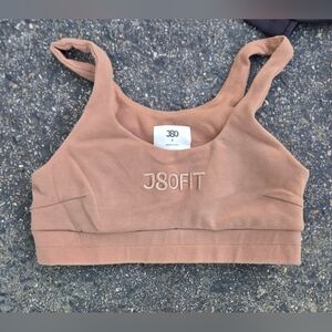 Women's Seamless Light Support Sports Bra - Tan